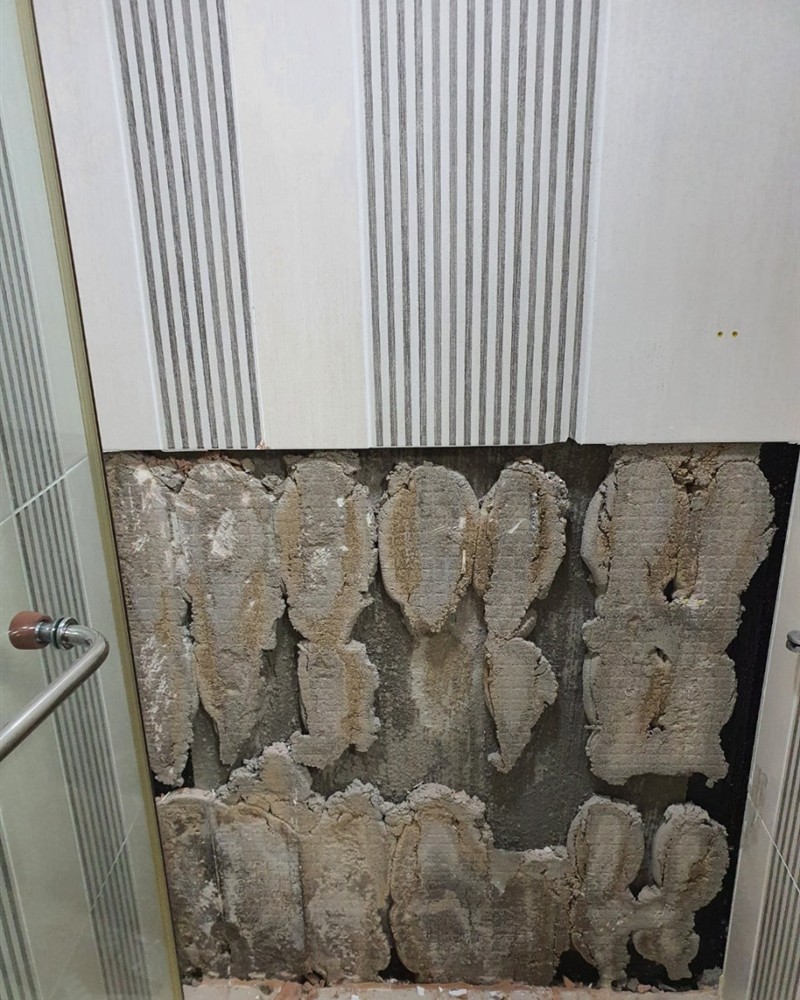 도안동 도안베르디움 샤워부스 타일 철거와 작업