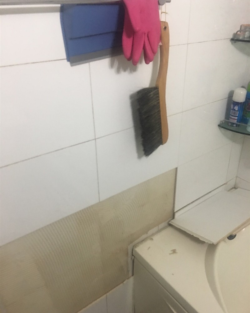 월평동 황실타운아파트 욕실 타일 보수 전